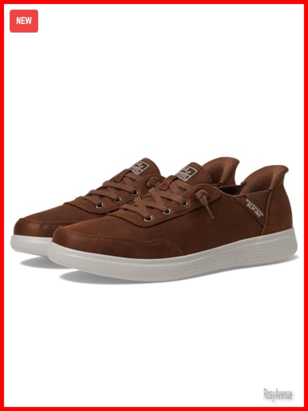 Skechers Slip-ins Bobs Skip Cute Faux Leather Sneaker